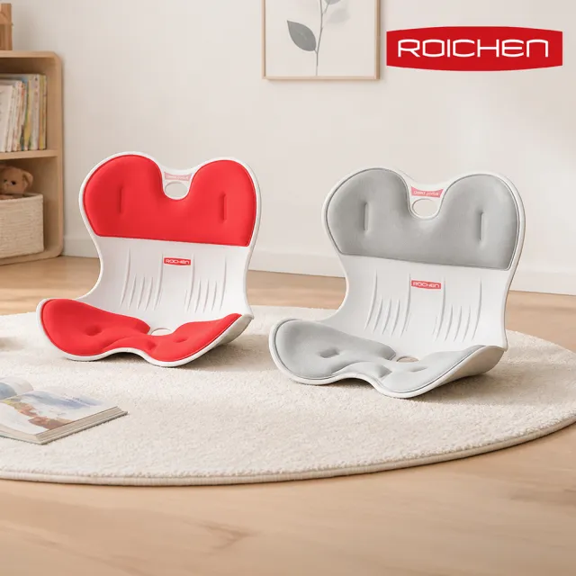 【Roichen】韓國 兒童款減壓舒適正脊坐墊/護脊椅墊1入 (35kg 以下兒童適用 護腰)