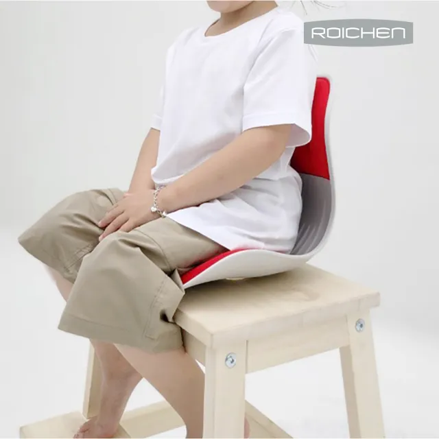 【Roichen】韓國 兒童款減壓舒適正脊坐墊/護脊椅墊1入 (35kg 以下兒童適用 護腰)