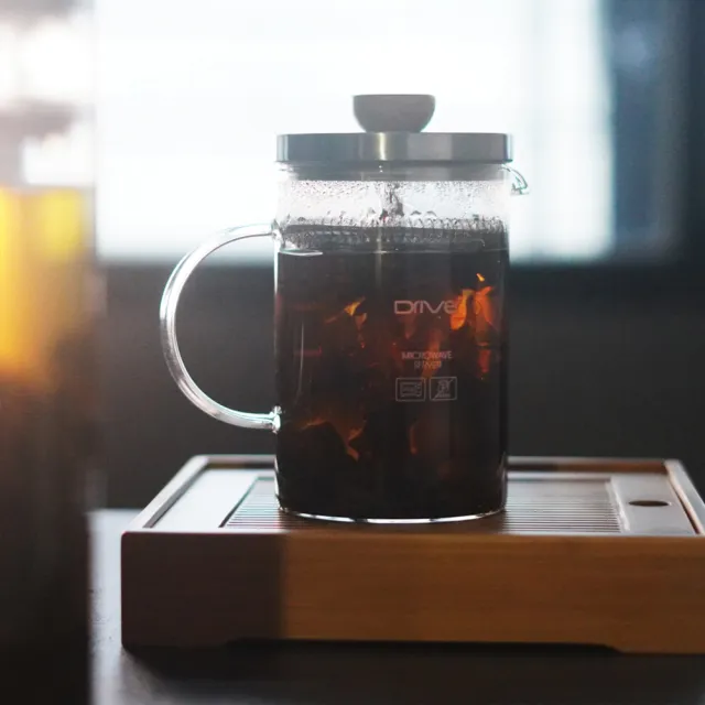 【Driver】冷熱兩用泡茶壺-600ml(茶具 茶器 熱茶壺 沏茶壺 冷水壺 冷泡茶 耐熱玻璃壺)