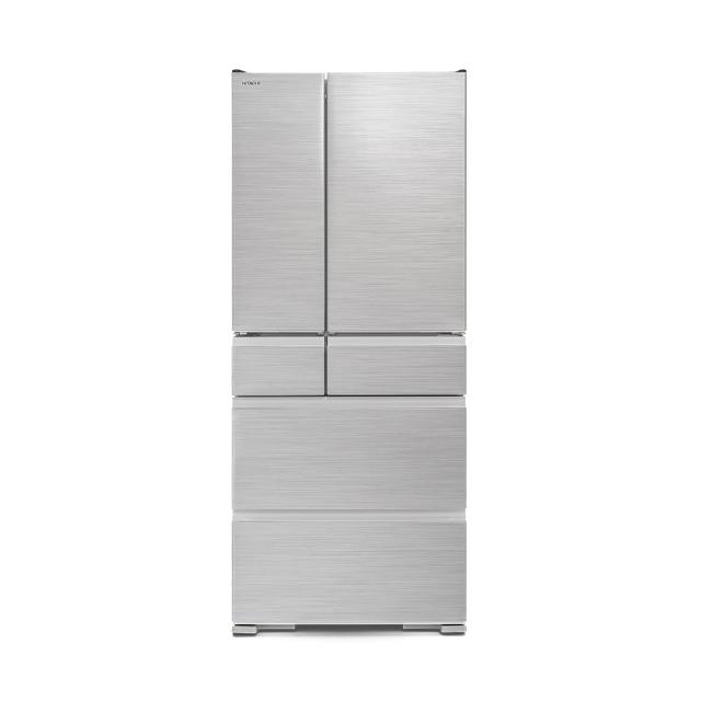 【HITACHI 日立】610L一級能效日製六門變頻冰箱(RTSF62WJ-SL)