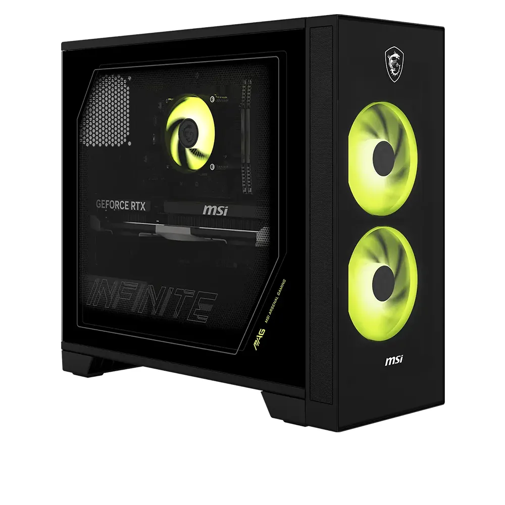 【MSI 微星】+Office2024★Ultra 7-265F  RTX5060Ti-16G 電競電腦(Infinite S AI/16G/1TB SSD/W11H)