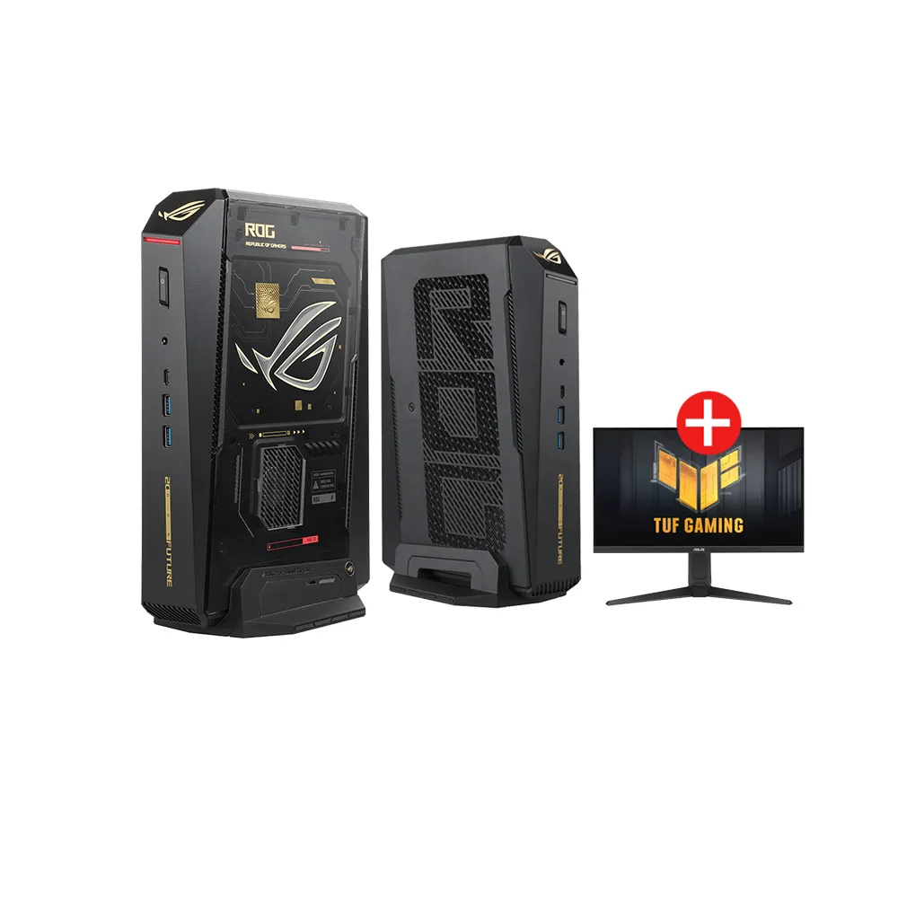 【ASUS 華碩】+27型 210Hz 2K螢幕★U9-290HX RTX5090迷你電競電腦(ROG NUC Edition 20周年版/64G/2TB/W11)