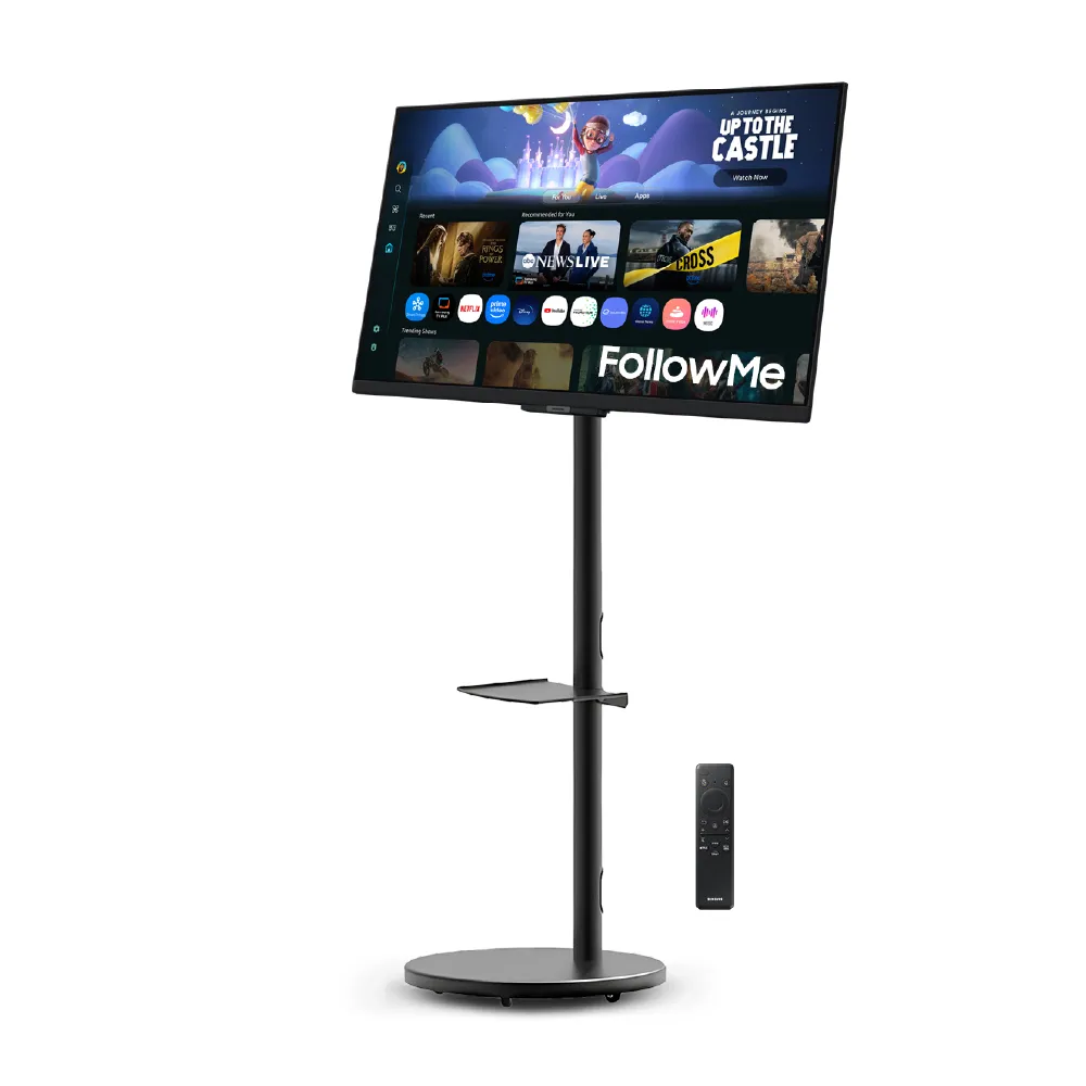 【Samsung 三星】32型 FHD FollowMe 移動式智慧聯網螢幕組-黑(S32FM500EC+移動式立架)