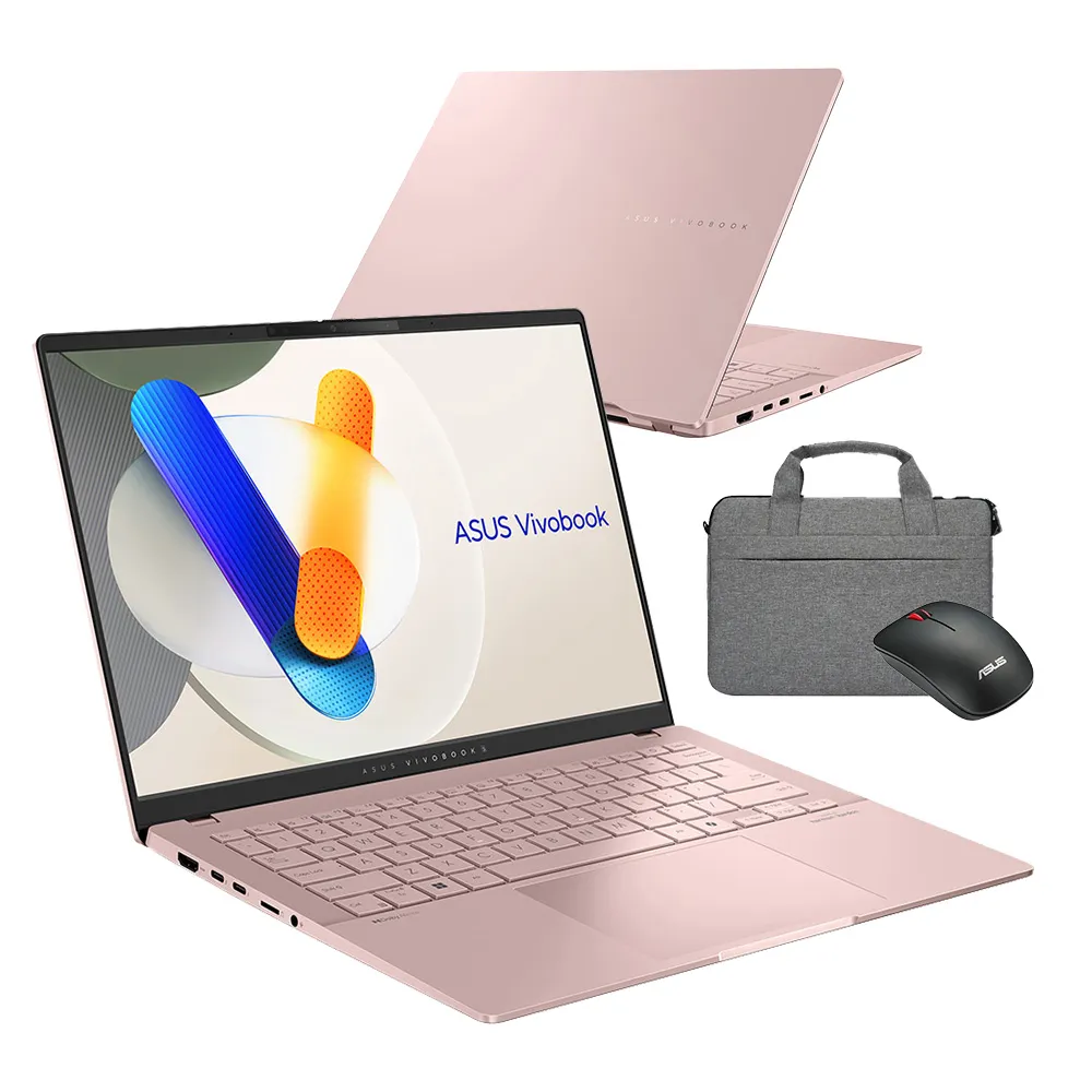 【ASUS 華碩】包鼠組★14吋Ultra 5輕薄AI筆電(VivoBook S S5406SA/Ultra 5-226V/16G/512G/W11/OLED/EVO)
