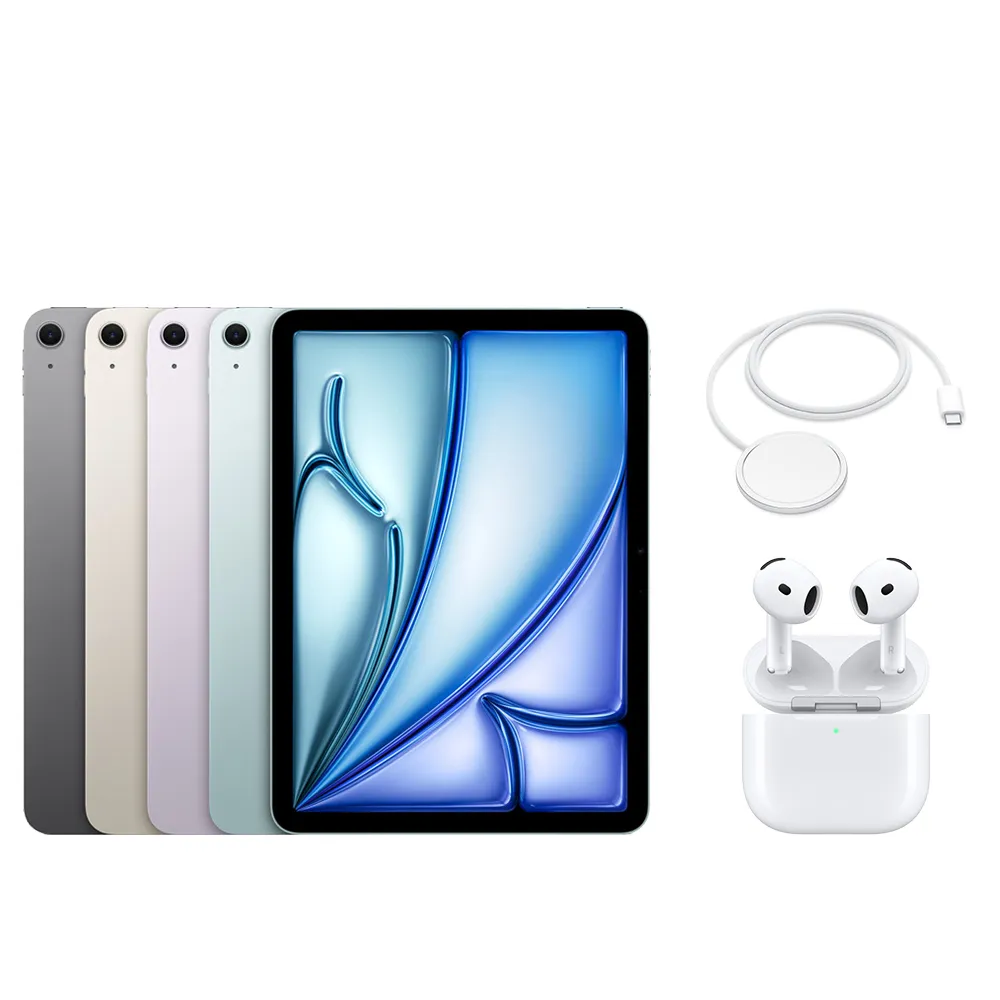 原廠全配組【Apple】2026 iPad Air M4晶片/11吋/WiFi/256G 平板電腦