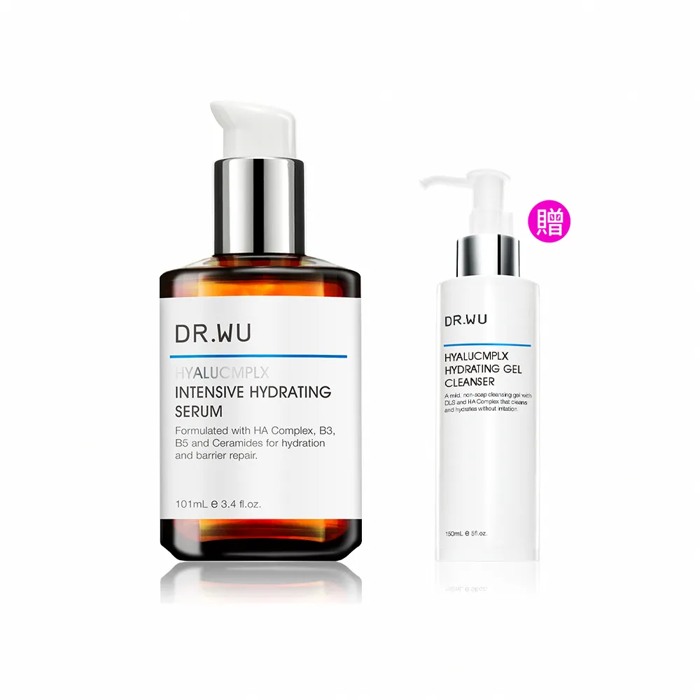 【DR.WU 達爾膚】玻尿酸保濕精華液101ML(重量版)