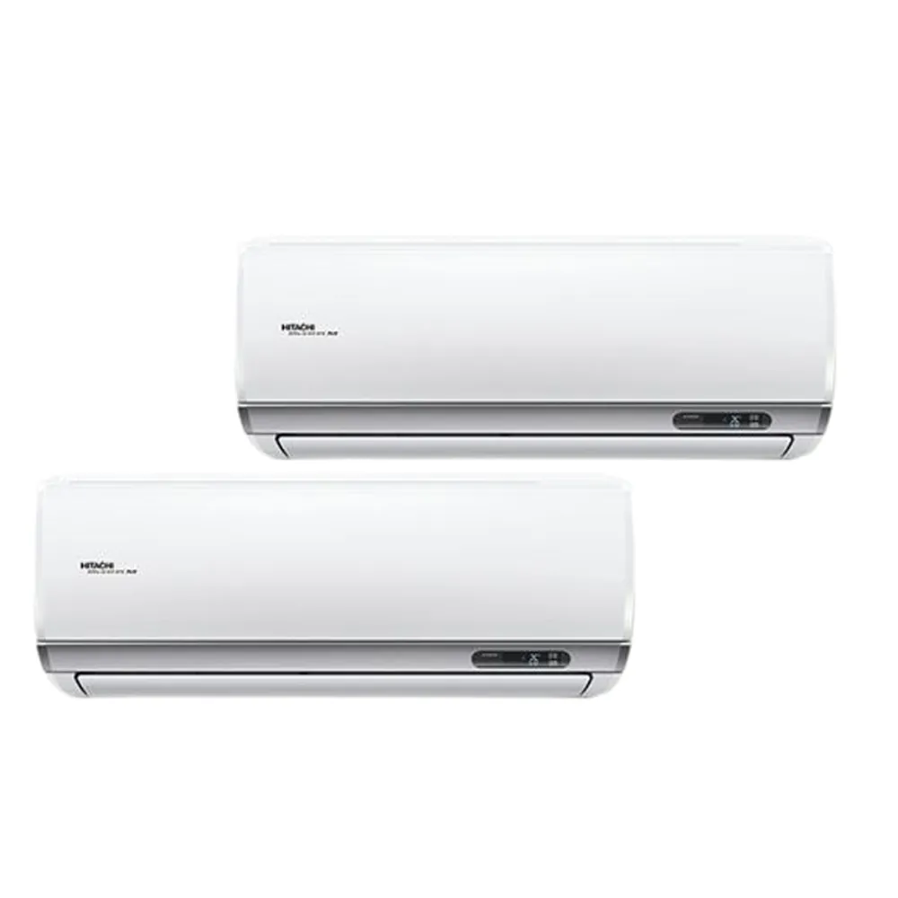 【HITACHI 日立】2-4坪+2-4坪一對二精品型變頻冷暖氣分離式空調(RAM-50YP/RAS-22YSP1+RAS-22YSP1)