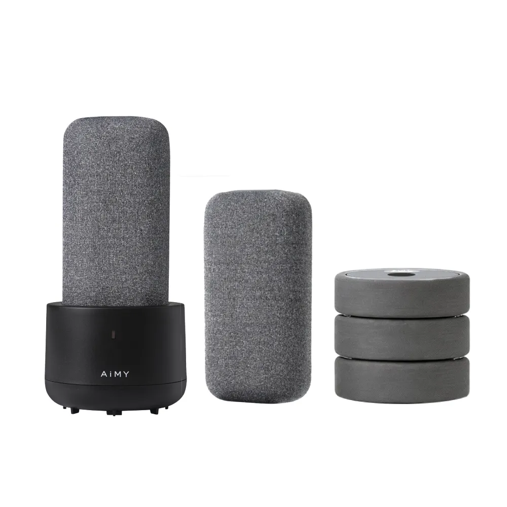 AiMY 綠能炭矽除濕器 AIM-DH01-T 清新超全配(還原座*1+除濕石*2+疊疊樂*1) 日本設計/台灣製造
