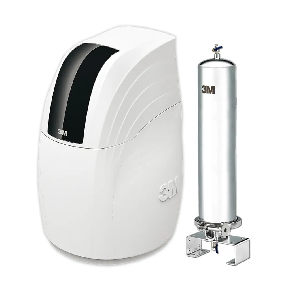 【3M】SFT-150全戶式軟水系統/軟水機+SS802不鏽鋼淨水器(全戶超值組/美國原裝進口閥頭/通過NSF認證)