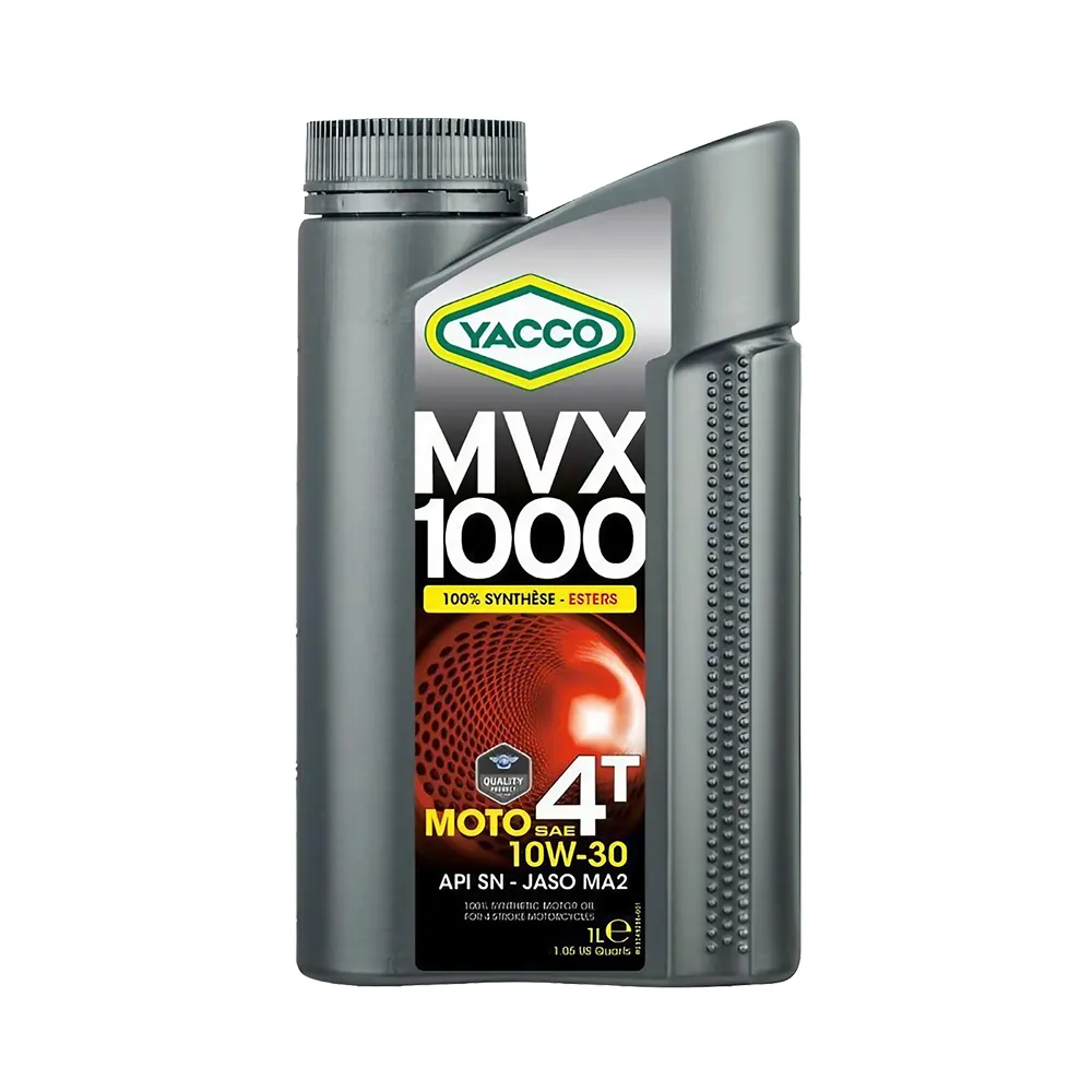 YACCO】法國原裝進口YACCO MVX 1000 4T 10W30 酯類100%全合成機油1L