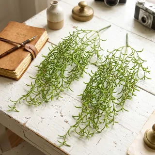【HUGO DECO 榆果傢飾】特級擬真藤蔓植物 紫弦月 爬藤 單把