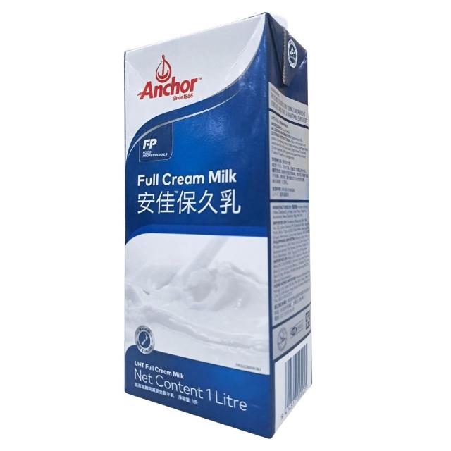 【Anchor 安佳】紐西蘭安佳保久乳1000ml×12瓶(2組) 外箱有效日期標示 日 / 月 / 年