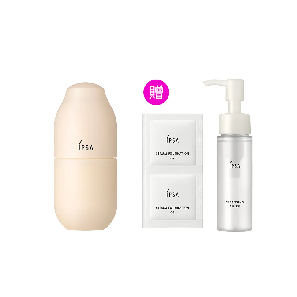 【IPSA 茵芙莎】官方直營 10月全新上市 玻光養膚精華粉底30ml