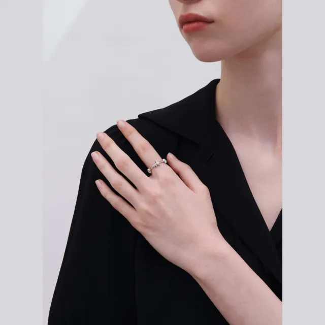 【agnes b.】bijoux 男女通用 白鋼戒指 多款任選