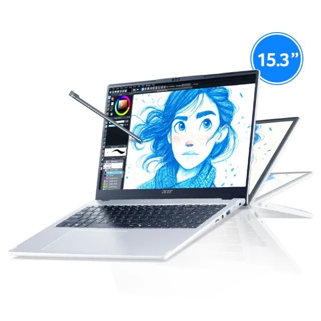 【Acer】Office 2024★15吋Ryzen AI 5 AI觸控翻轉筆電(Aspire Spin/ASP15-61N-R27Y/R5-330/16G/512G/W11)
