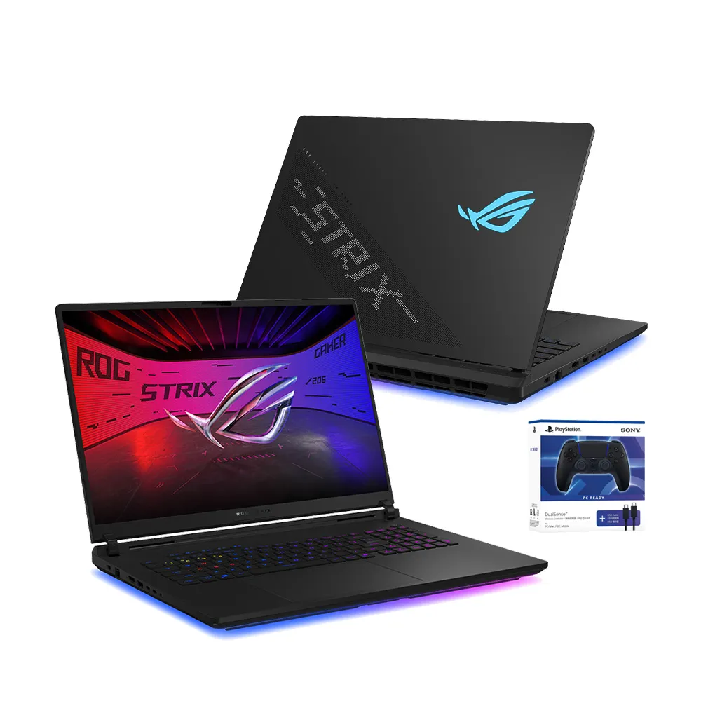 【ASUS 華碩】手把組★18吋Ultra9 RTX5090電競AI筆電(G835LXG-0081A290HX-NBLM/Ultra 9-290HX/64G*2/4T/W11