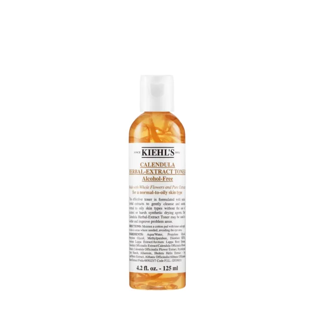 【Kiehl’s 契爾氏】官方直營 小資推薦|金盞花化妝水(Kiehl’s/金盞花化妝水125ml/水亮保濕)