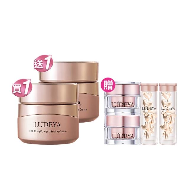 【LUDEYA】(爆殺必買)買1送1★超緊緻微臻琥珀霜50gX2入組  (抗老/乳霜/保濕)