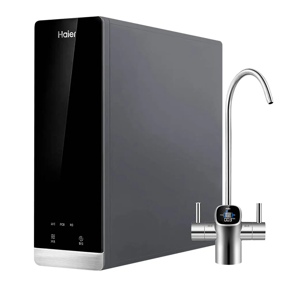 【Haier 海爾】RO鮮活淨水器/淨水機800G 濾水器/生飲/廚下型/直出(贈基本安裝)