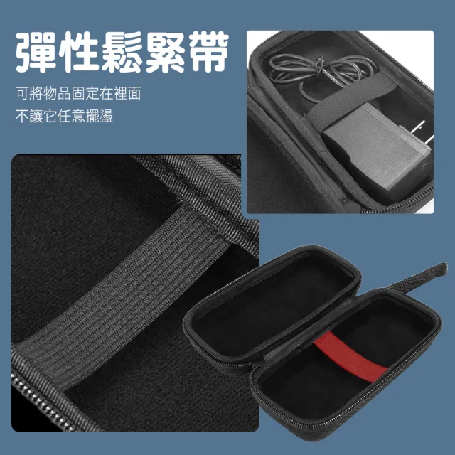 硬盒收納包 額溫槍收納盒 通用型收納袋 EVA抗壓保護殼 行動電源收納包(收納包 防撞殼  165-TBEVA)