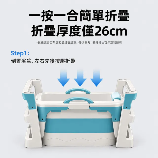 【RTAKO】支架式可折疊泡澡桶 成人全身浴桶 家用免安裝浴缸 洗澡桶 摺疊澡盆 帶置物盒