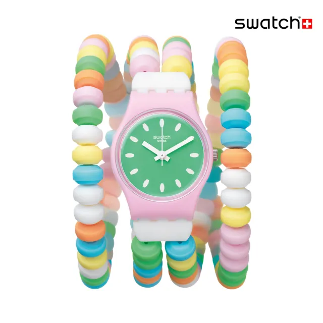 【SWATCH】CARAMELLISSIMA S 經典手錶/女錶/瑞士製造 LP135B(25mm)