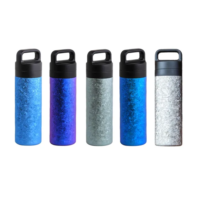 【Titanium 鈦造】鈦造450保溫瓶 晶鈦系列  450ml(鈦保溫杯 隨行杯 保溫瓶 環保杯 鈦金屬 長效保溫)