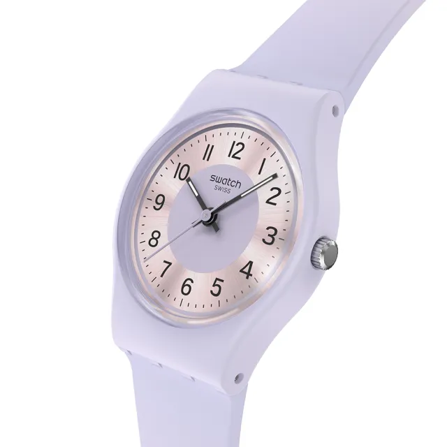 【SWATCH】LILAC LIGHTNESS 經典手錶/女錶/瑞士製造 LV121(25mm)