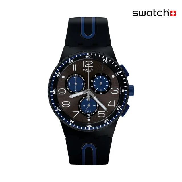 【SWATCH】KAICCO 運動手錶/男錶/女錶/瑞士製造 SUSB406(42mm)