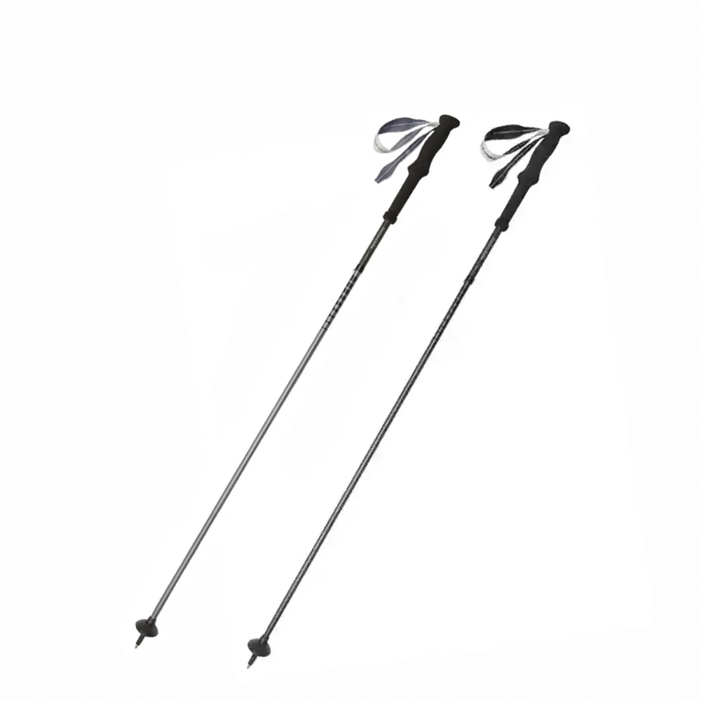 【Naturehike】超值2入組 輕風UL碳纖維鋁合金四節折疊登山杖 DS017(台灣總代理公司貨)