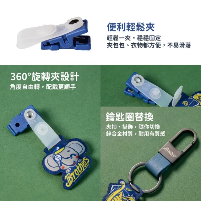 【鱷魚】中信兄弟-防蚊夾禮盒組
