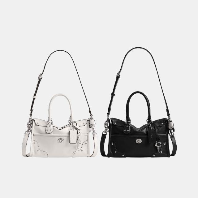 【COACH】蔻馳官方直營 RHYDER SATCHEL 24 手袋 斜背包 手提包-多色任選(CFN69/CFN70)
