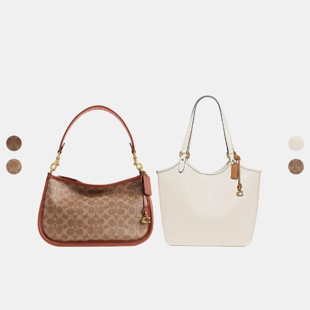 【COACH】蔻馳官方直營 CARY/DAY TOTE 斜背包 肩背包 托特包-多款任選(C6337/CC437)