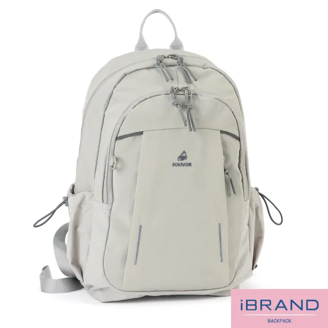 【iBrand】雙11 細格紋多隔層後背包 輕量 大容量(防盜後背包 防潑水 多色任選)