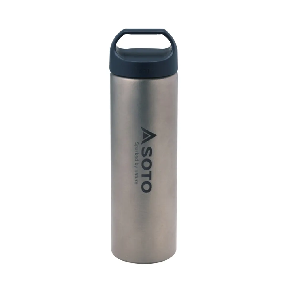 【SOTO】日本SOTO 超輕量鈦製真空保溫杯300ml ST-TN30(運動登山保溫瓶 雙層鈦水壺 露營杯具)
