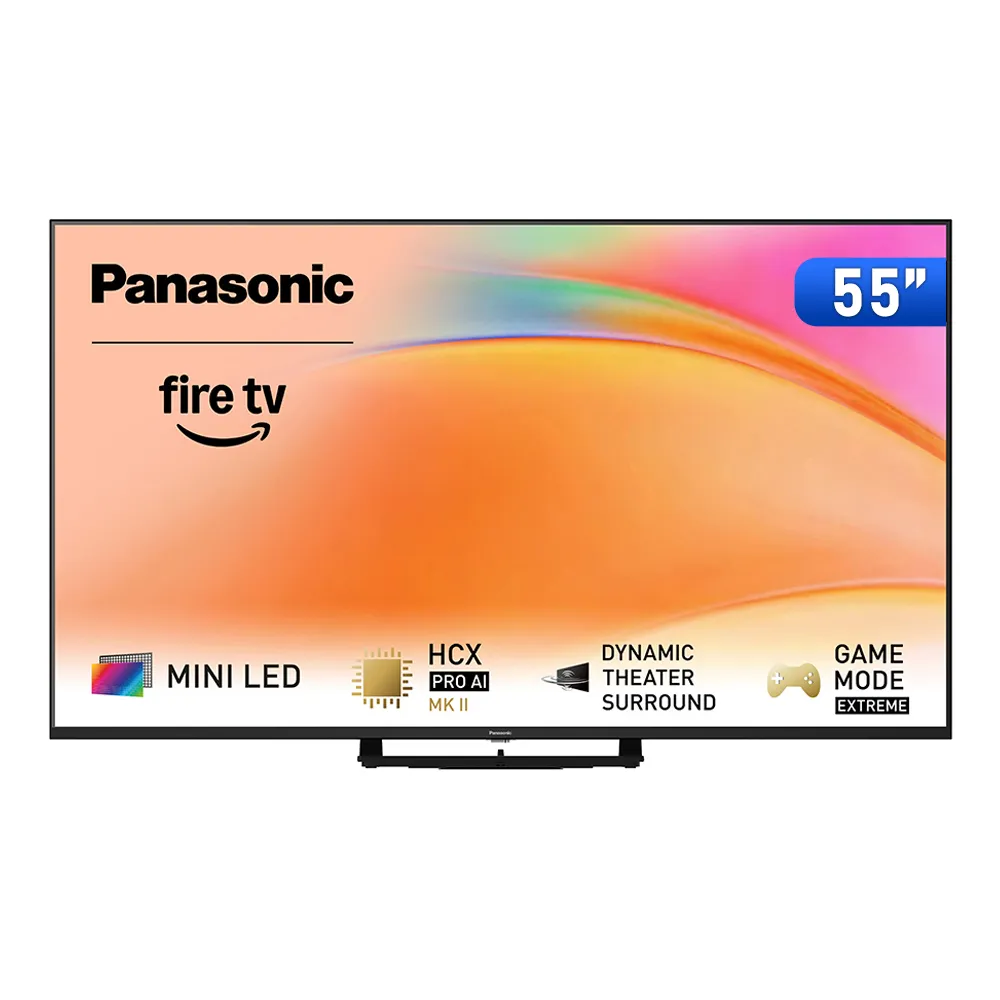 【Panasonic 國際牌】55型4K Mini LED 144Hz聯網顯示器_無視訊盒(TV-55W95BGT)