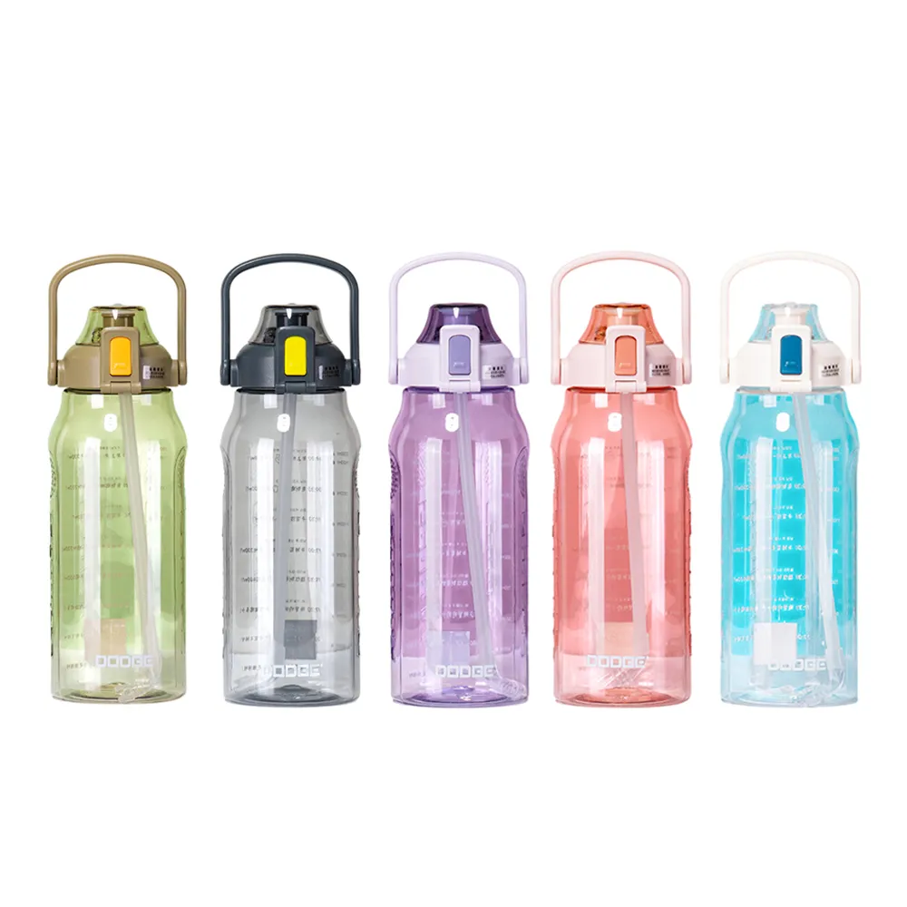【H&R 安室家】Dodge 道奇Tritan大容量彈蓋水壺 運動水壺1500ml(H30)