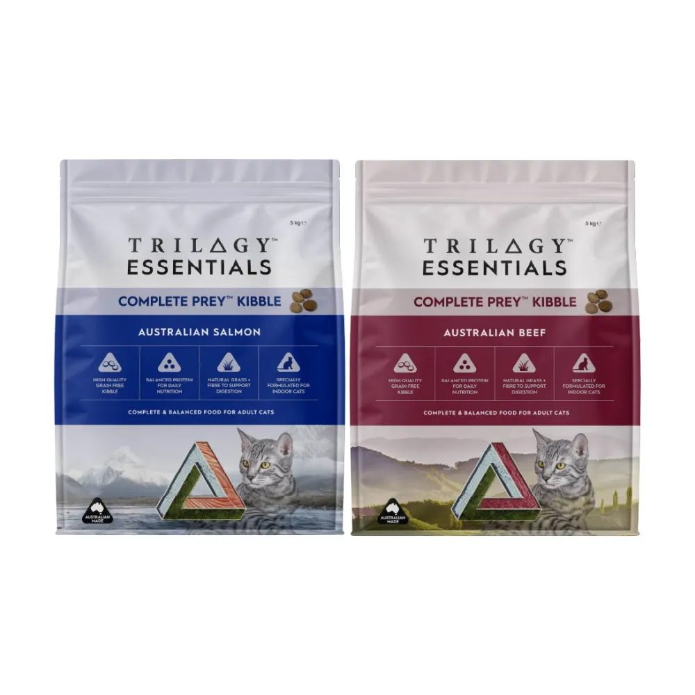 【TRILOGY 奇境】無穀成貓｜純乾糧5kg(澳洲鮭魚｜澳洲牛肉)(貓主食、貓飼料、貓糧、貓乾糧)
