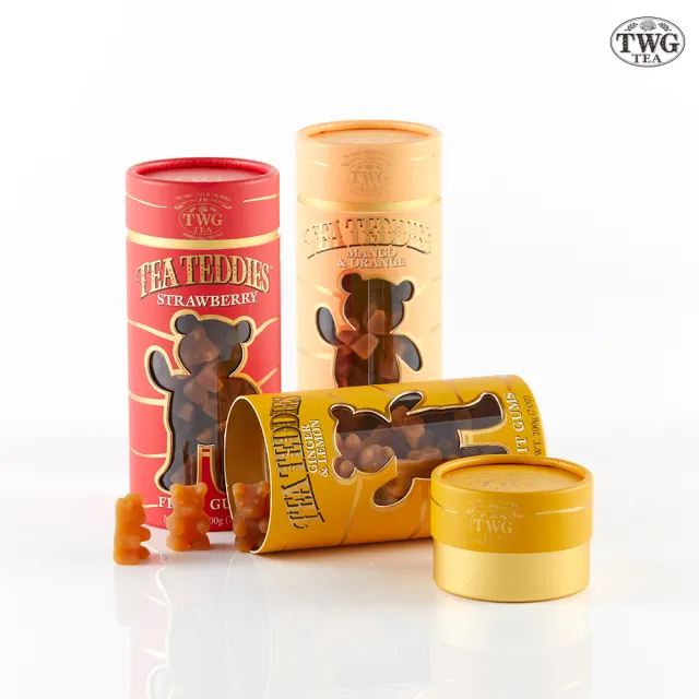 【TWG Tea】茶香泰迪3入組 Tea Teddies (200g/罐)