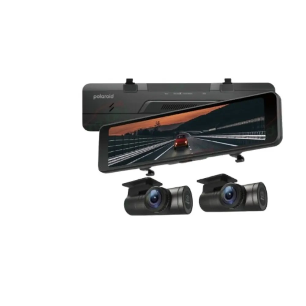 【Polaroid 寶麗萊】DS1205WGS 星光2+HDR防眩 電子後視鏡行車記錄器 車內後鏡頭版 安裝費另計(車麗屋)
