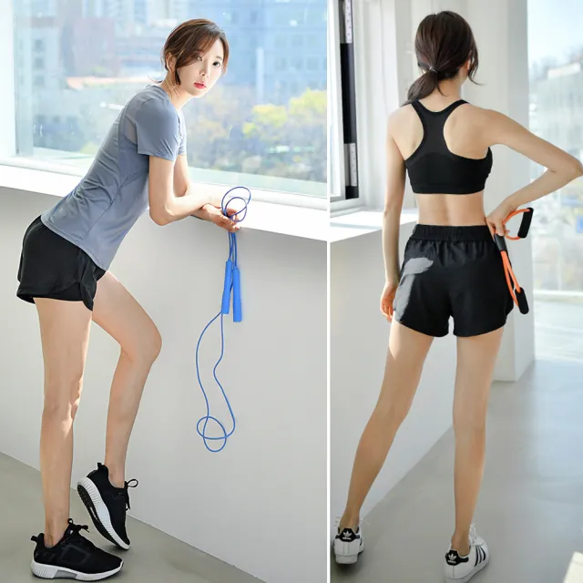 【BODYAIR】任2入 寬鬆內網布防走光短褲(瑜珈.運動.慢跑.透氣.舞蹈.運動褲)