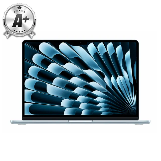 【Apple】A+級福利品 MacBook Air 13吋 2025 M4晶片 10核心CPU 8核心GPU 16G RAM/256G SSD(A3240)