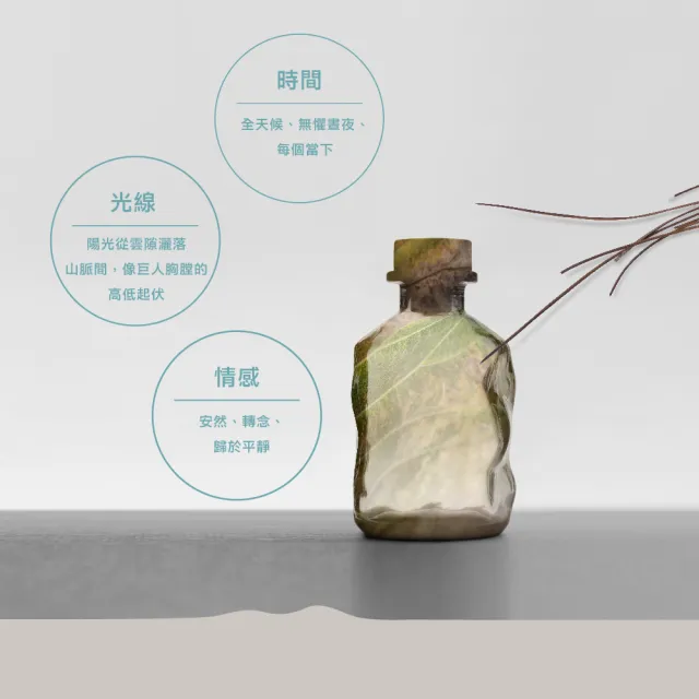 【auscentic 奧森青】山山微香瓶200ml(松針x木質調)