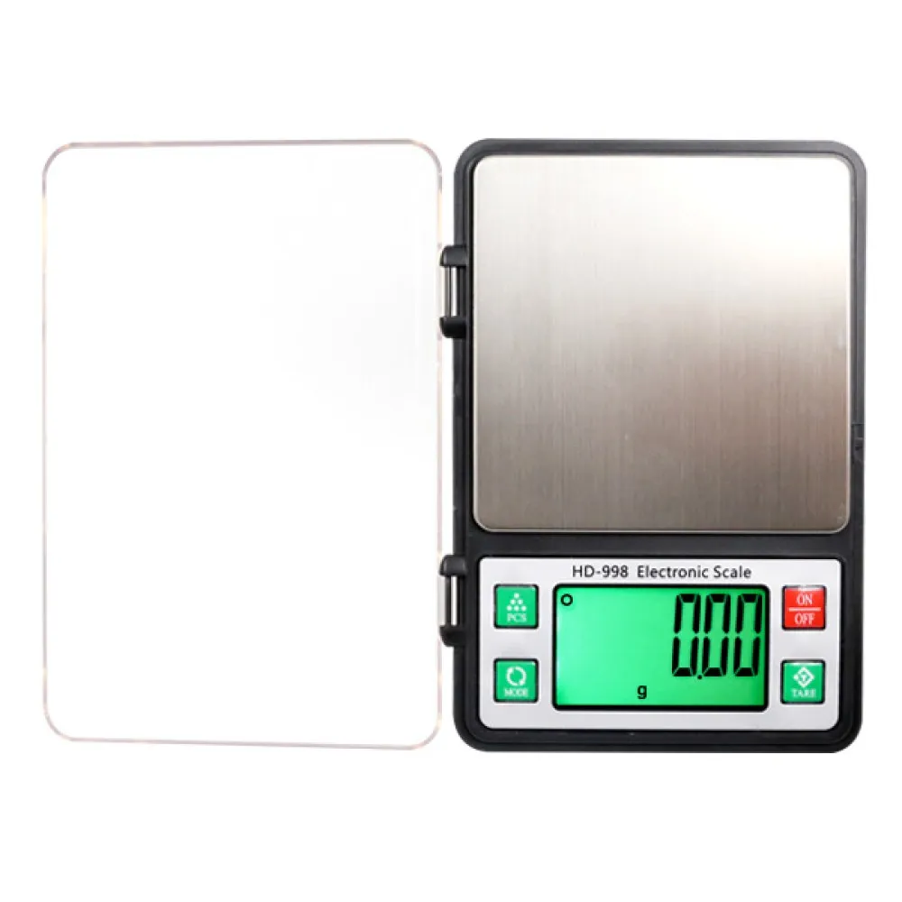 【Polit 沛禮】Mini-998口袋秤 0.01g 300g 600g 2kg 0.1g(微量 茶葉秤 酵母測量 手掌秤 戰鬥陀螺秤重)