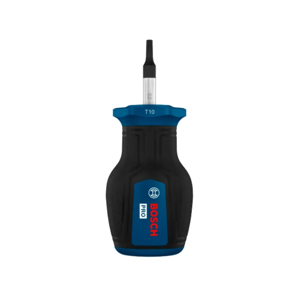 【BOSCH 博世】專業手動短柄螺絲起子梅花星型 TX25×25mm