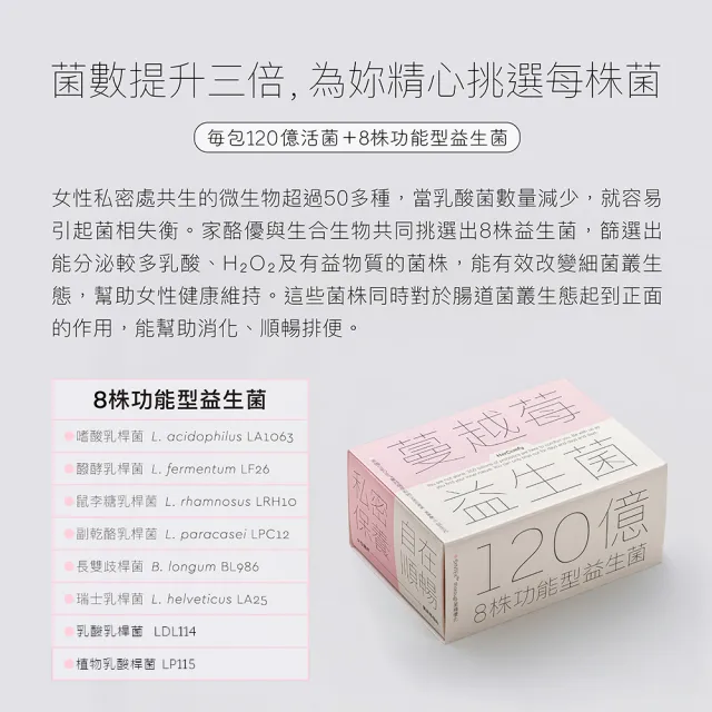 【jarou 家酪優】蔓越莓益生菌-30包x3盒(五星好評、私密保養、女孩必備)