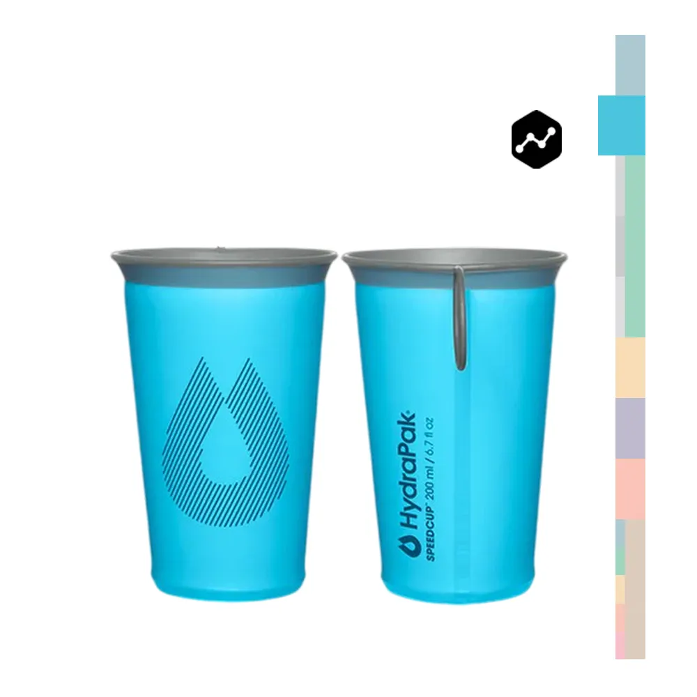 【HydraPak】SPEED CUP 軟式摺疊隨行杯 雙入組(自行車/馬拉松、跑步、單車、越野快速補給)