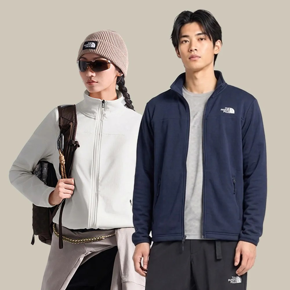 【The North Face】線上獨家款｜男女款立領抓絨保暖外套 (多款任選)