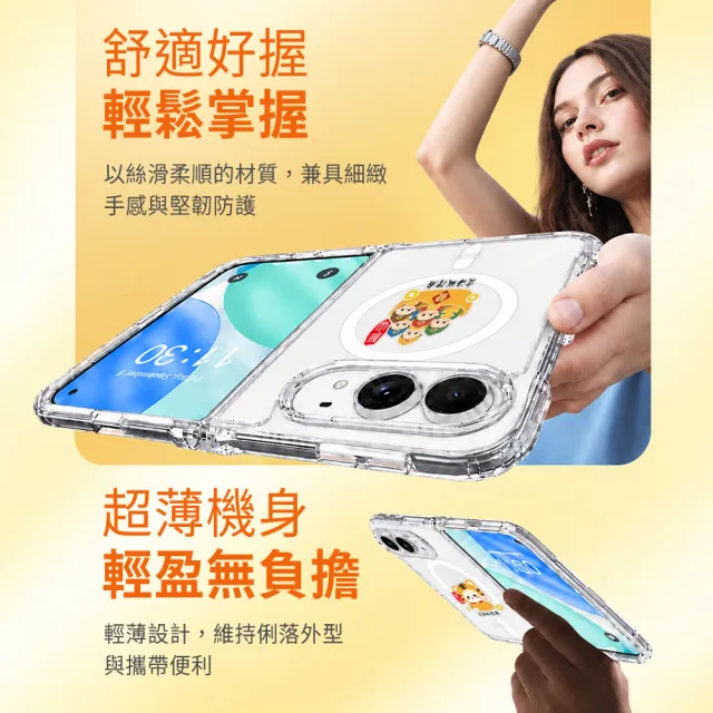 【Apple】iPhone Duo(256G/7.6吋)(松山霞海透明防摔殼組)