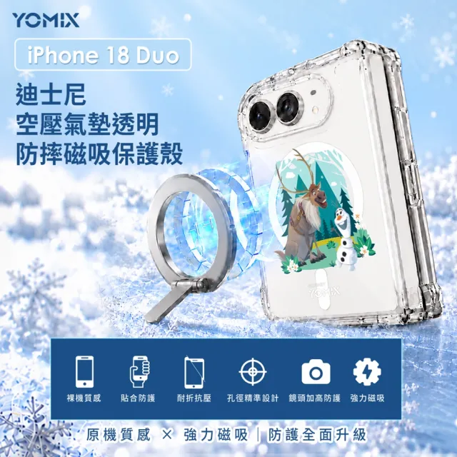 【Apple】iPhone Duo(512G/7.6吋)(迪士尼冰雪奇緣透明防摔殼組)